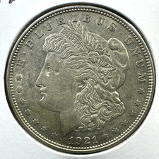 1921-D $1 Morgan Silver Dollar (90691) picture