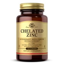 Solgar Chelated Zinc 100 Tablets picture