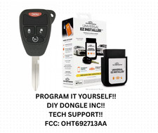 DIY BUNDLE 2007 - 2017 Jeep Wrangler Key Fob  OHT692713AA TOOL INCLUDED picture