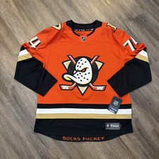 Anaheim Ducks Jersey Large Men’s Carlson Orange NWT picture