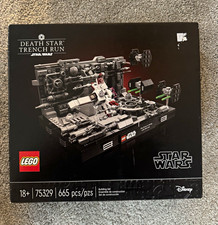 LEGO Star Wars Death Star Trench Run Diorama 75329 Complete Set 665 pcs SEALED picture