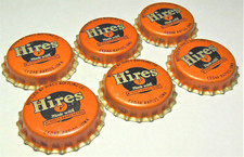 6 Hires Root Beer soda pop Co. Cedar Rapids Iowa unused bottle caps with cork picture