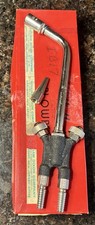 Vintage William Dixon Model D Hi-Heat Gas Blowpipe Torch Tips Case Missing A Tip picture