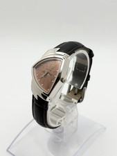 Hamilton Ventura Vintage Quartz Watch 24mm Pink Dial Swiss Made picture
