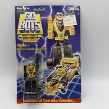 1984 Vintage Tonka Go Bots Slicks 16 Enemy Robot Race Car Series 2 NOS NEW picture