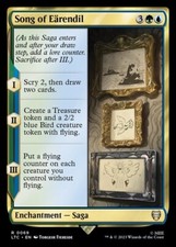 Song of Earendil 0069 Non Foil Rare LOTR Commander MTG Near Mint picture
