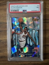 1999-00 Flair Showcase - Elevators Allen Iverson #3  3/10 picture