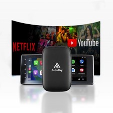 AutoSky AI Box Flex Wireless CarPlay & Android Auto, Disney+, Prime Video picture