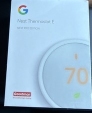 Google Nest Thermostat E Nest Pro Edition Smart Thermostat HVAC Brand New picture