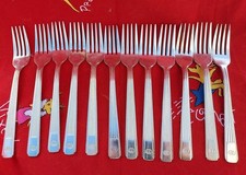 Vintage Hilton Hotel by Oneida Silverplate Dinner Fork 7 3/8