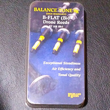 Highland Reeds Balance Tone Bb Drone Reeds for Great Highland Bagpipe picture