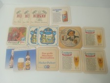 Vintage German Beer Original Authentic Coasters Huge Lot Assorted Pub Bar Rare picture