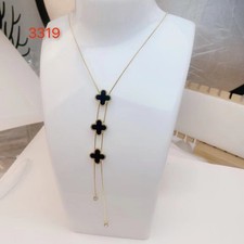 Minimally designed pearl metal electroplated necklace (16 style) picture