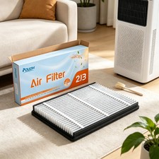 4-Pack Compatible 213 Air Filter – MERV 13 – 20x25x4 – for Whole-House Systems picture