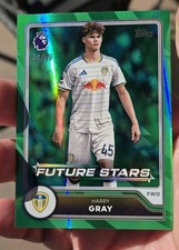 2026-27 Topps Flagship EPL Harry Gray Future Stars Green /99 #13 Leeds United picture