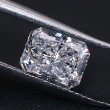 3 Ct Lab Grown Diamond Radiant Cut D Color Certified VVS1 Clarity Loose CVD picture