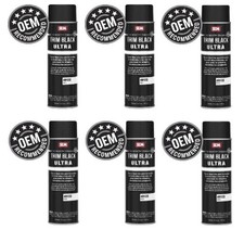 SEM 49133 Matte Black Ultra Automotive Trim Restoration Paint (6 Pack) picture