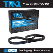 TRQ Serpentine Belt for 2009-2022 Toyota Corolla picture