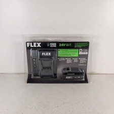 Flex FX0411-1F 24V 3.5Ah Stacked Lithium Battery 160W Fast Charger Starter Kit picture
