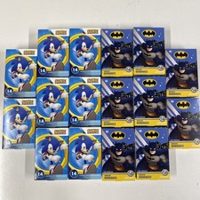 LOT x224 Batman + Sonic the Hedgehog Adhesive Bandages band-aid TYPE picture