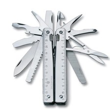 SwissTool VICTORINOX Folding SwissToolX 3.0327.N Silver Stainless Steel Nylon picture