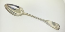Antique Georgian Sterling Silver Large Serving Spoon London c.1810 Lion Passant picture