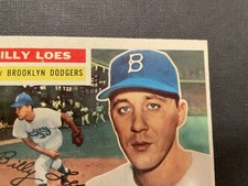 1956  TOPPS  BILLY  LOES  #  270  NEAR   MINT + picture