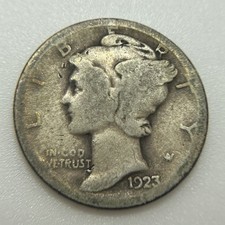 1923 Mercury (Winged Liberty Head) Dime 10C Philadelphia  picture