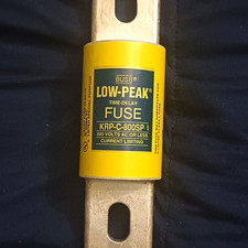 Buss Low-Peak KRP-C-800SP Class L Time-Delay Current-Limiting Fuse 800A 600V picture