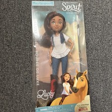 DAMAGED Spirit Riding Free Doll Lucky Prescott 2017 Deluxe DreamWorks Netflix picture