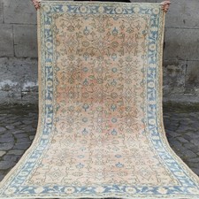 Fabulous Turkish Vintage Area Rug 3.94 x 6.89 ft  , 4x7 Handmade 120 x 210 cm picture