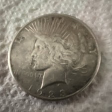 1923 Peace Silver Dollar $1 Philadelphia Business Strike 90% Silver KM#150 picture