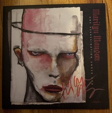 MARILYN MANSON AUTOGRAPHED SIGNED ONE ASSASSINATION UNDER GOD LP VINYL JSA AUTH picture