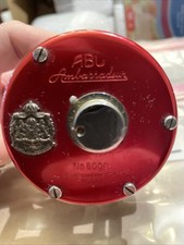 Vintage ABU GARCIA AMBASSADEUR 6000 RARE 4-screw Smooth Reel Foot Excellent  picture
