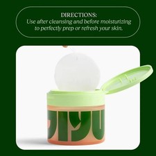 JIYU Korean Skincare Anti-Aging Toner Pads dark Spot Wrinkle Minimizing 100pads picture