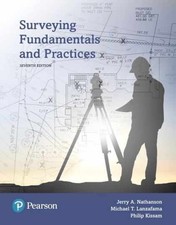 Surveying Fundamentals - Paperback, by Nathanson Jerry; Lanzafama - Acceptable picture