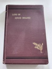 Life of David Belden by John J. Berry 1891 HC First Edition Scarce picture
