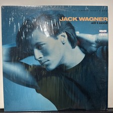 Jack Wagner All I Need Vintage Vinyl LP 1984 Qwest Record 1-25214 EX/EX picture