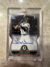 2023 Bowman Draft - Chrome Prospect Autographs Jacob Wilson #CDA-JWI (AU, RC) picture