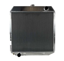 Aluminum Radiator for 1977-1979 Ford F-Series F100 F150 F250 Truck Bronco V8 AT picture