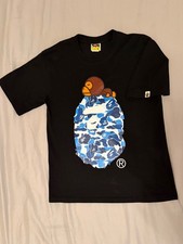 Authentic BAPE T-Shirt Signature Milo SZ MED WILL DO BOTH BABE & GALLERY FOR $60 picture