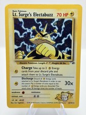 Lt. Surge's Electabuzz 006/132 Gym Heroes Holo picture