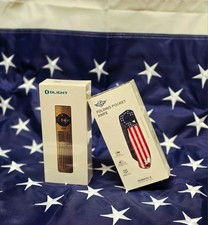 PATRIOT LIMITED EDITION SEALED OLIGHT ARKFELD PATRIOT BRASS AND RUBATO 2 COMBO picture