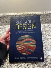 Research Design 6th Ed Paperback by John W. Creswell & J. David Creswell picture