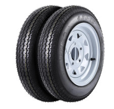 Ga..rvee 2 Trailer Tires 4.80-12 with 12