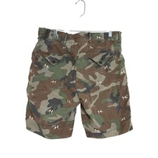 Rare Vintage Polo Ralph Lauren Mens Camo Hunting Dog Embroidered Shorts Size 32 picture