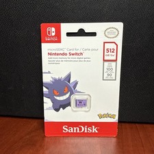 SanDisk 512GB Micro SD microSDXC Memory Card Nintendo Switch Pokemon (1530) picture
