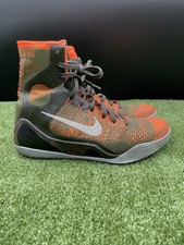 Nike Kobe 9 Elite Strategy 630847-303 Men's Size 10.5 Sequoia Orange Worn picture