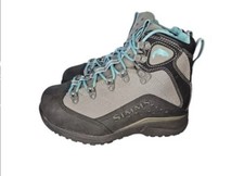 Simms Vapor Wading Boot Vibram Soles Outdoor Fishing Womens Size 6 NEARLY NEW picture