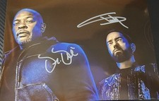Eminem Dr Dre Signed 8x10 with COA picture